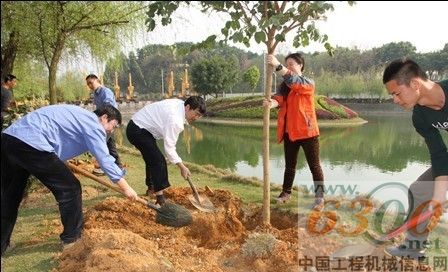 柳工,植樹,
